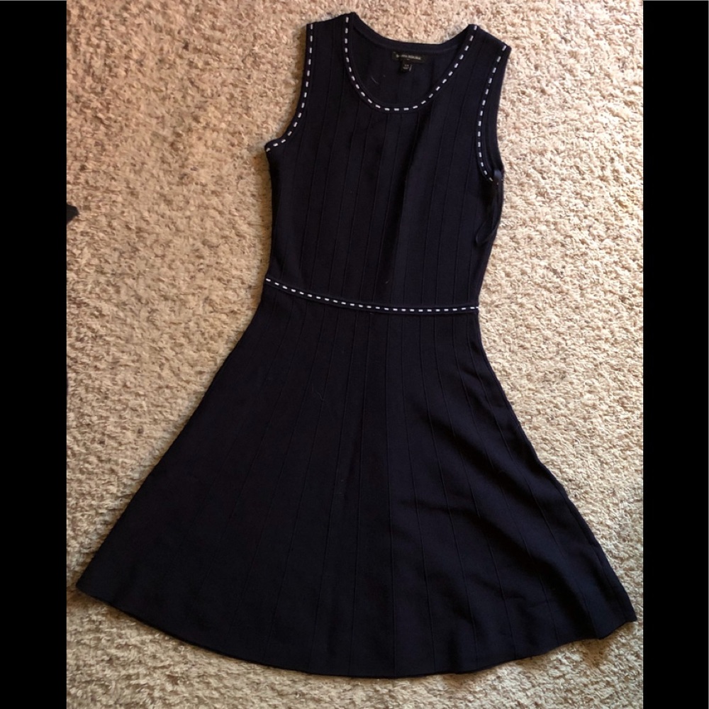 Banana Republic Blue Knit Dress. XS. EUC.